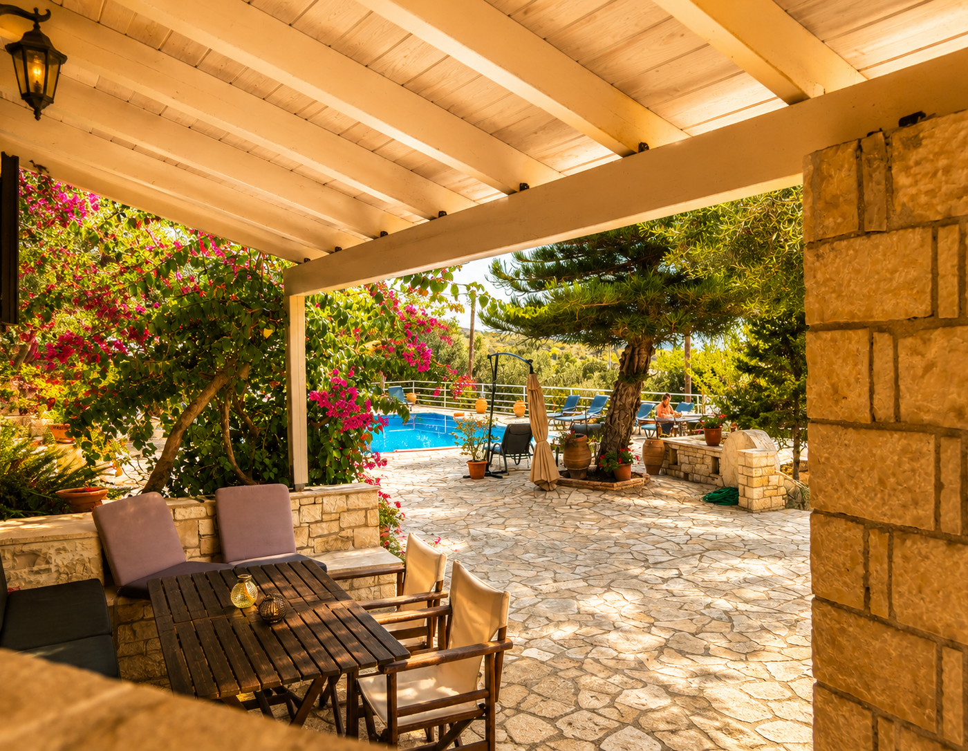 Gaios Garden Pool Apartment